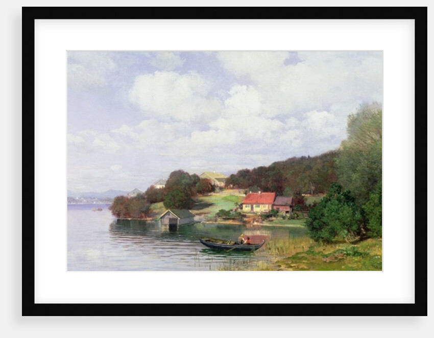 Boating on a Lake, 1891 by Anders Andersen-Lundby