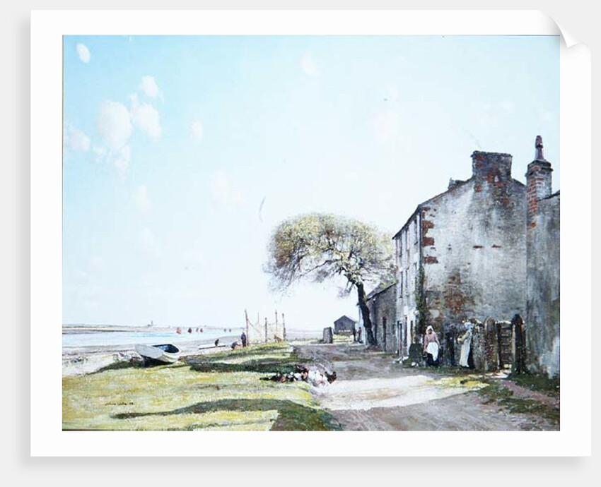 A Lancashire Village by William Page Atkinson Wells