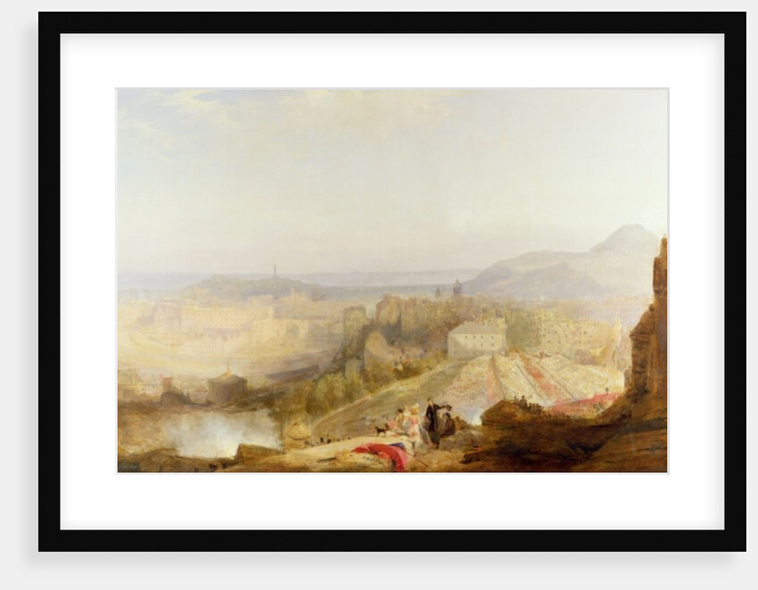 A Military Review on the Occasion of the Visit of George IV to Edinburgh, 1823 by John Wilson Ewbank