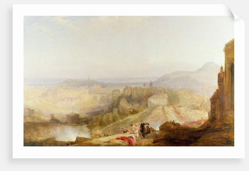 A Military Review on the Occasion of the Visit of George IV to Edinburgh, 1823 by John Wilson Ewbank