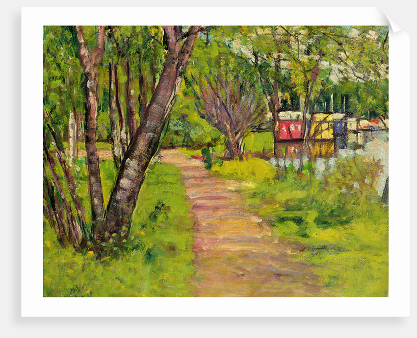 The Pathway, Loch Lomond by George Leslie Hunter