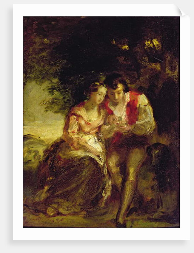 Burns and Highland Mary by Daniel Macnee