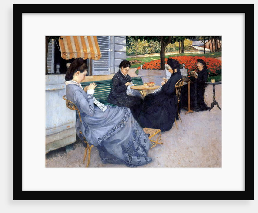 Ladies Sewing, 1848 by Gustave Caillebotte