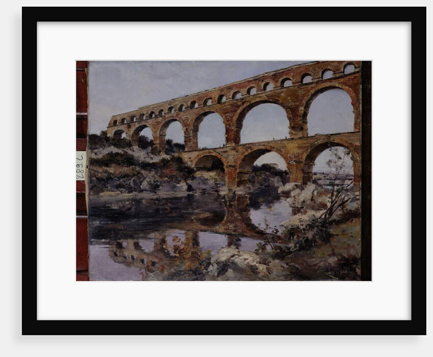 Pont du Gard, 1890 by Emmanuel Lansyer