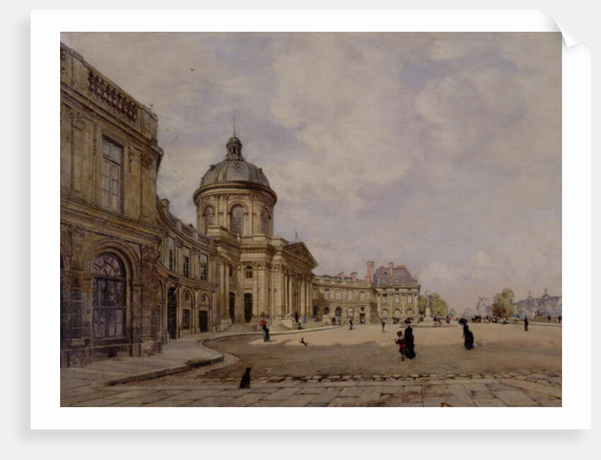 L'Institut de France, Paris, 1887 by Emmanuel Lansyer