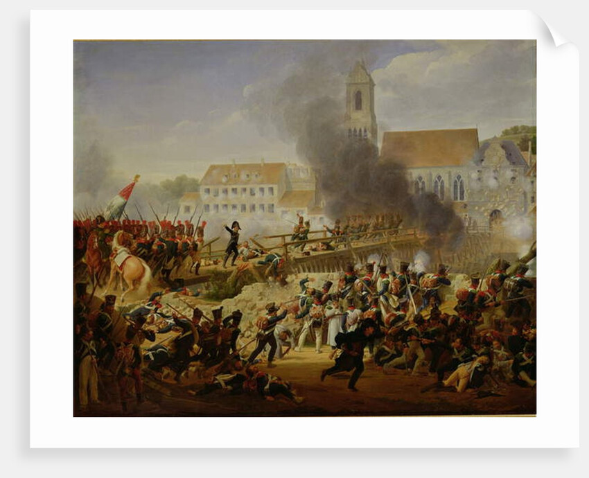 The Battle of Landschut, 21st April 1809 by Louis Hersent
