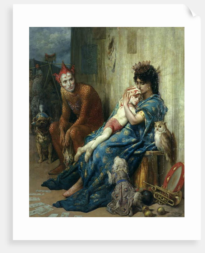 Les Saltimbanques, 1874 by Gustave Dore