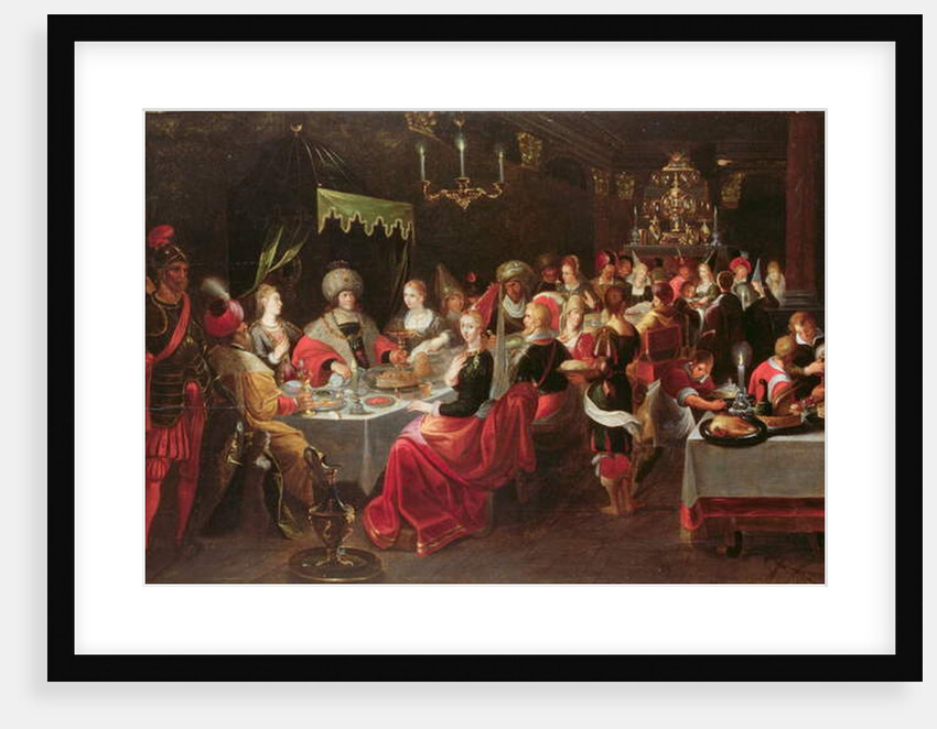 Belshazzar's Feast by Frans the Elder Francken