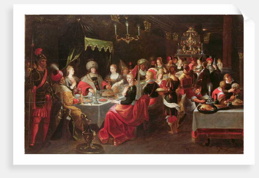 Belshazzar's Feast by Frans the Elder Francken