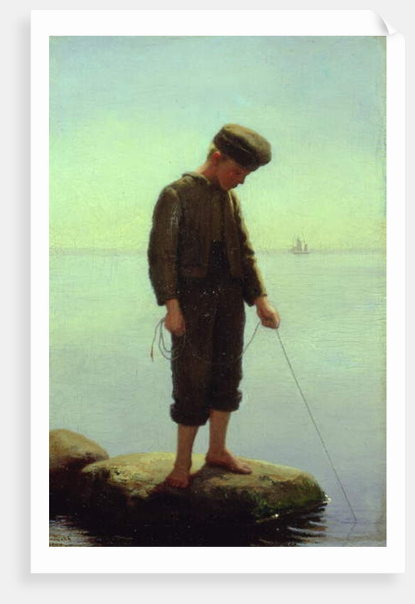 The Young Fisherman by Anton Laurids Johannes Dorph
