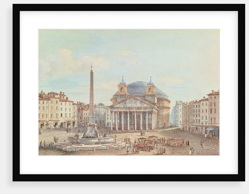 View of the Pantheon, Rome by Victor Jean Nicolle