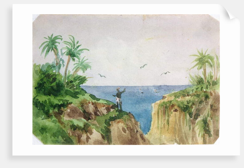 Exotic landscape by George Sand