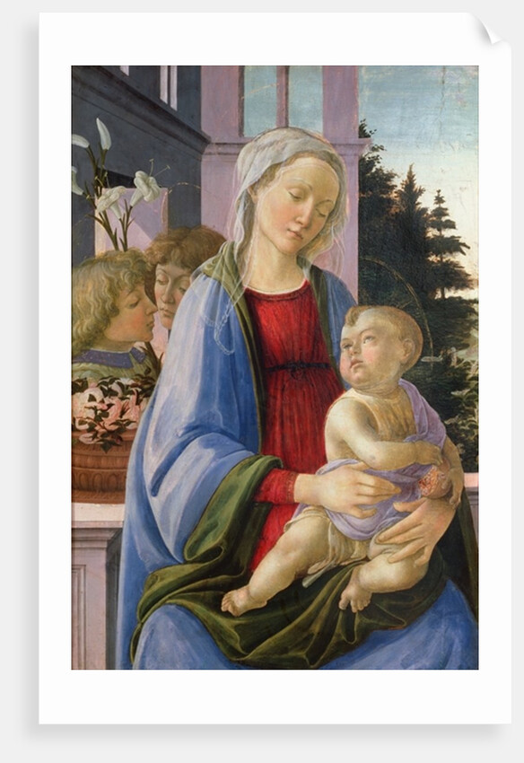 Madonna and Child with Angels by Filippino Lippi
