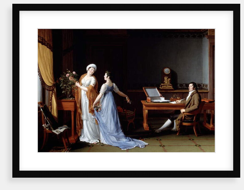 Count de la Foret with his Wife and Daughter, 1804 by Francois Andre Vincent