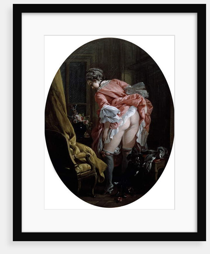 The Raised Skirt, 1742 by Francois Boucher