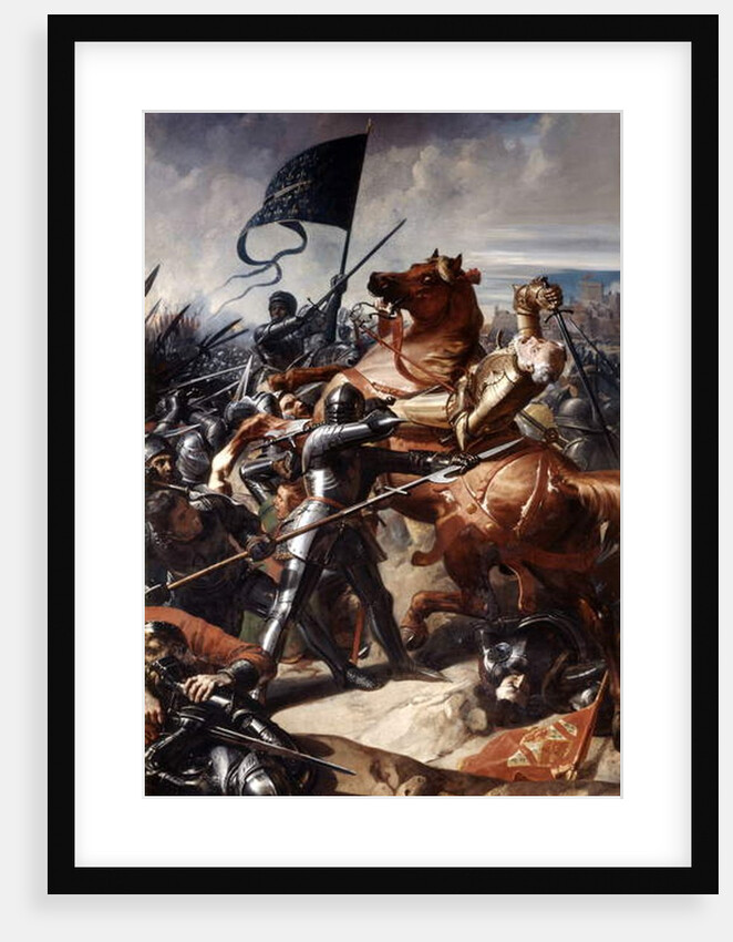 Battle of Castillon, 17th July 1453, 1838 by Charles-Philippe Lariviere