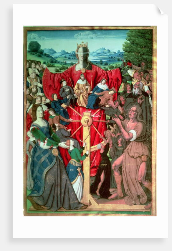 The Wheel of Fortune, 1503 by French School