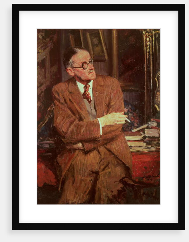 Portrait of James Joyce, 1935 by Jacques-Emile Blanche