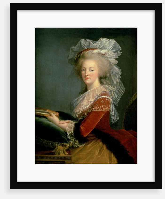 Portrait of Marie Antoinette by Elisabeth Louise Vigee-Lebrun