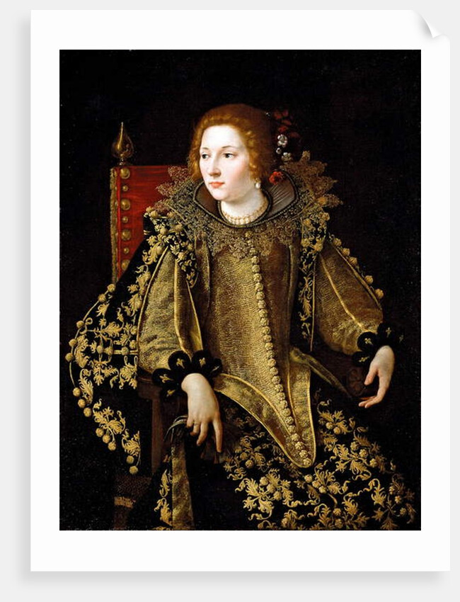 Portrait of a Seated Lady c.1620 by Artemisia Gentileschi