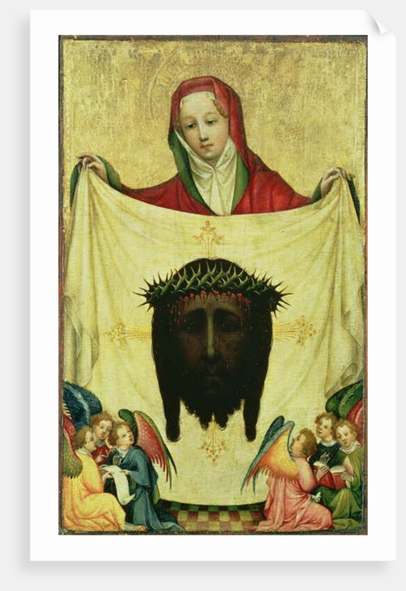 St. Veronica with the Shroud of Christ, c.1420 by Master of the Munich St. Veronica