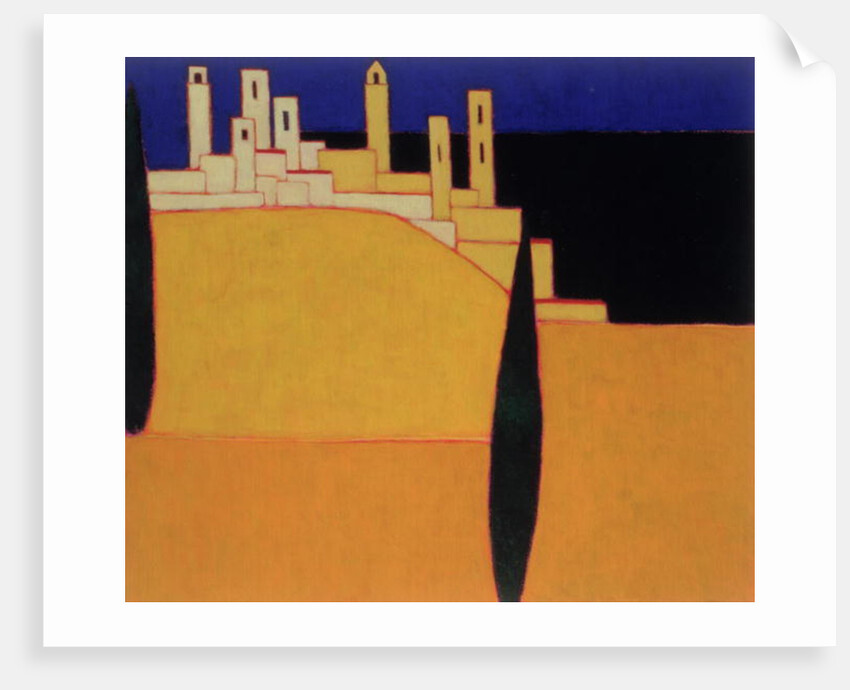 San Gimignano, Tuscany, 2000 by Eithne Donne