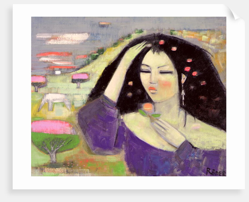 Tomoko Dreaming in English III by Endre Roder