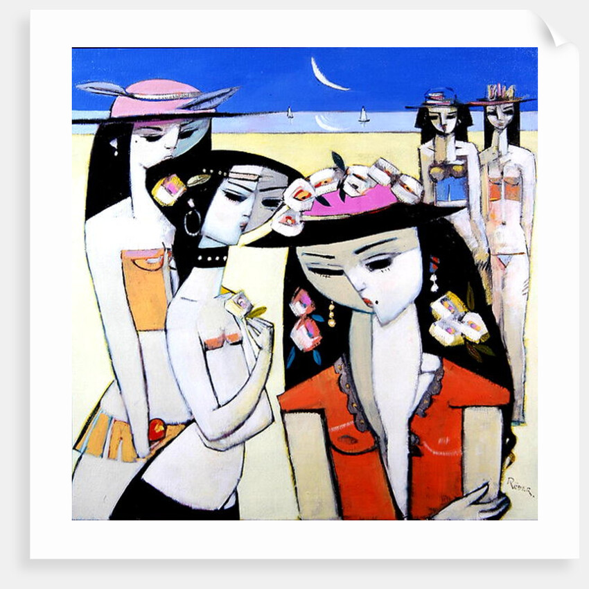 Us Three and Two Others, 2008 by Endre Roder