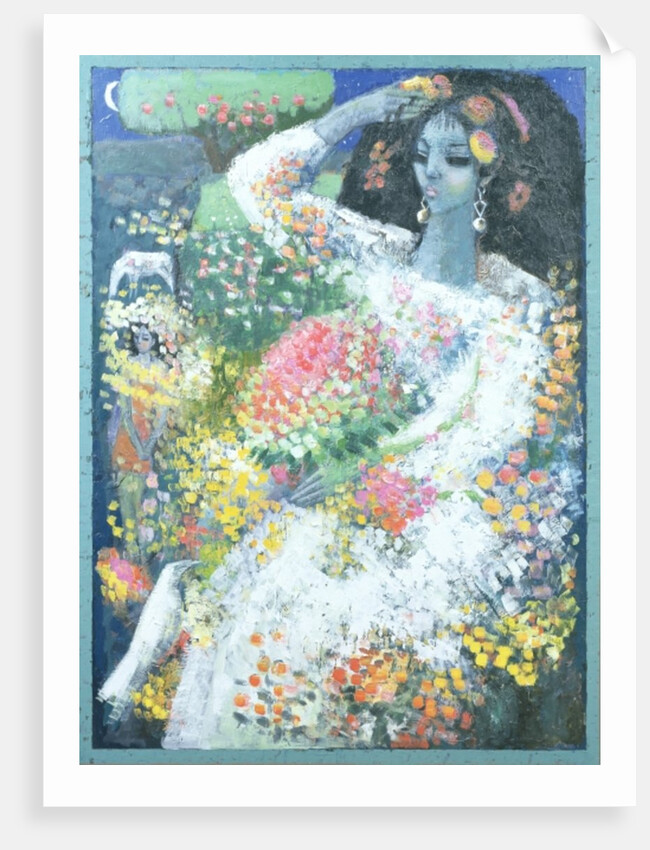 Seraphine When Young, 1990 by Endre Roder