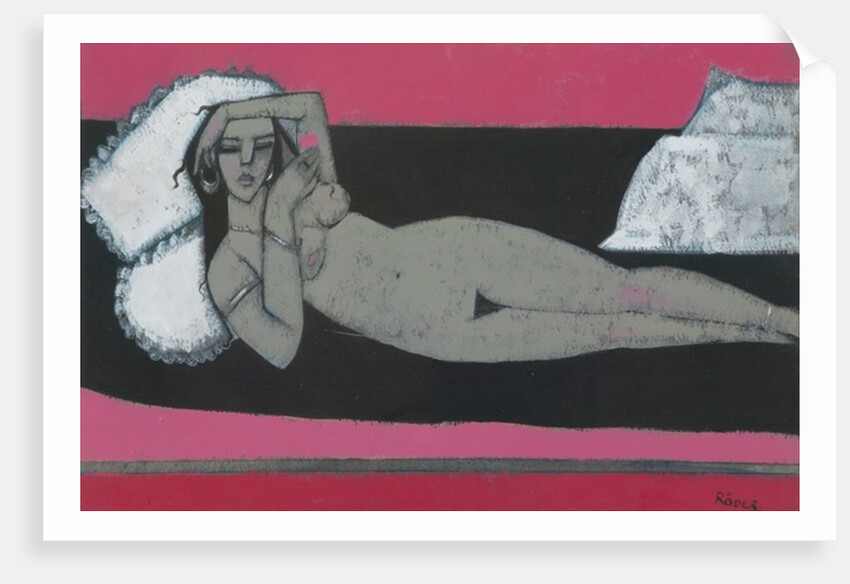 Carmena Resting by Endre Roder