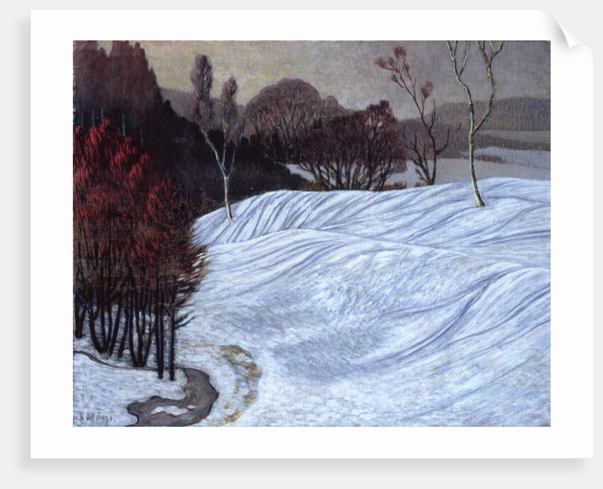 Norwegian Landscape, 1908-10 by Konrad Magi