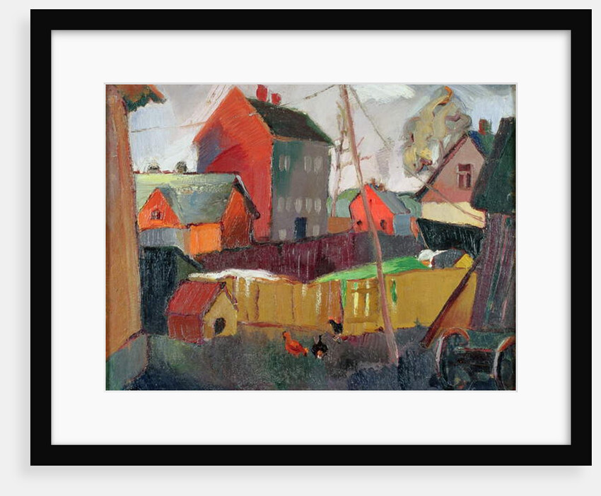 Suburb of Tartu, 1928-30 by Kaarel Liimand