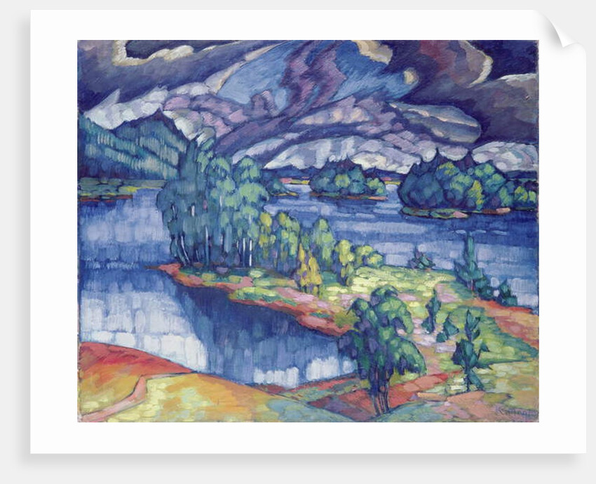 Lake Puhajarv, 1918-21 by Konrad Magi