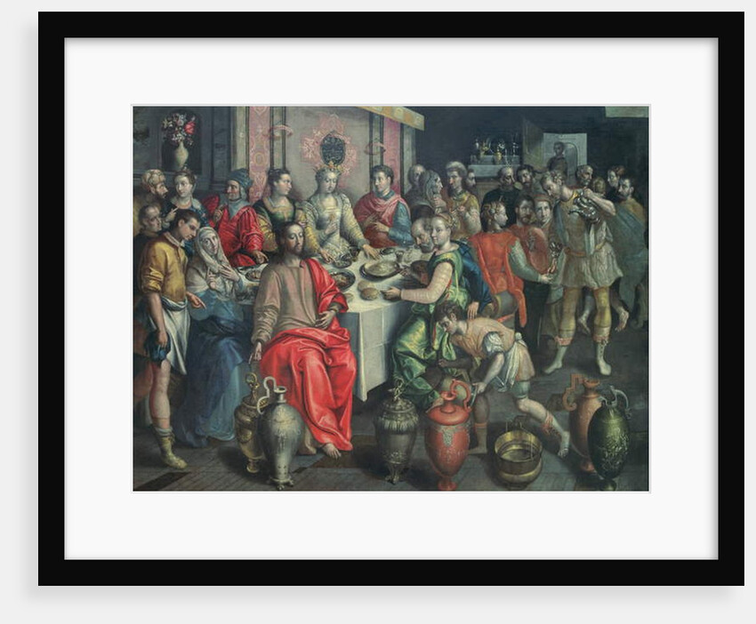 The Marriage at Cana, 1597 by Maarten de Vos