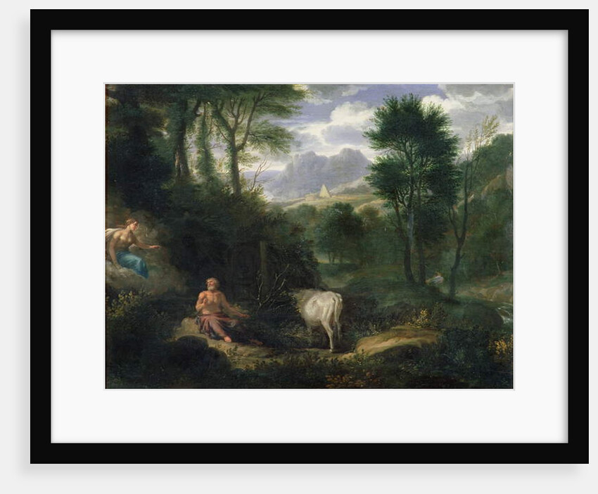 Zeus and Hera, late 17th century by Jan Gotlief Glauber-Myrtill