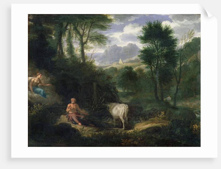 Zeus and Hera, late 17th century by Jan Gotlief Glauber-Myrtill