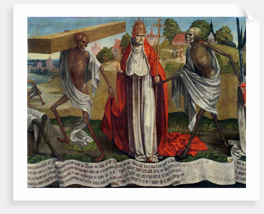Danse Macabre: Pope by Bernt Notke