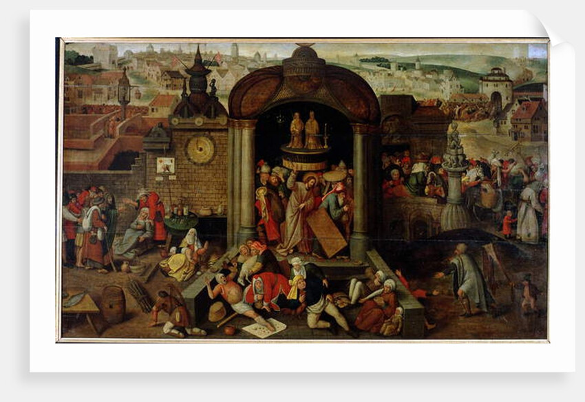 Christ Driving the Traders from the Temple, early 17th century by Jan the Elder Brueghel