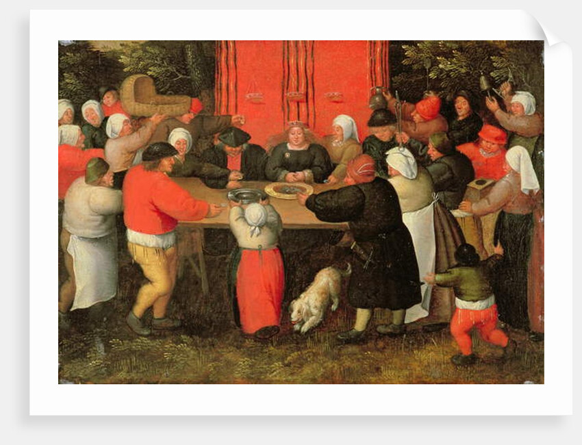 The Presentation of Gifts by Pieter the Younger Brueghel