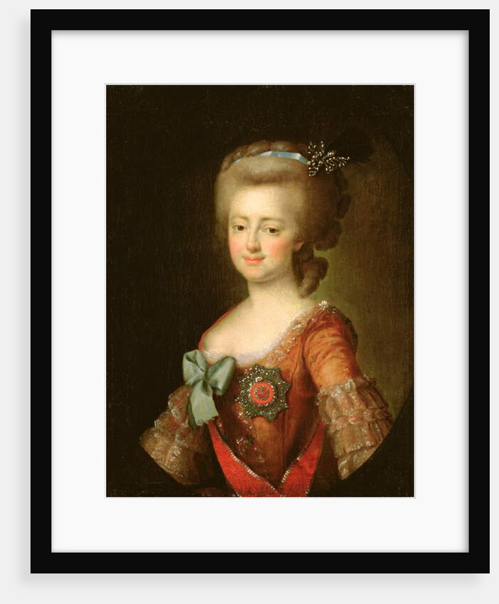 Portrait of Grand Duchess Maria Fyodorovna c.1780-90 by Dmitri Grigor'evich Levitsky