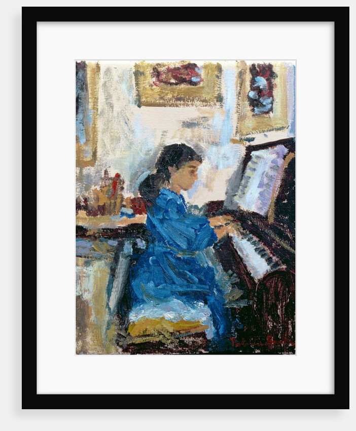 Practising, 1994 by Patricia Espir