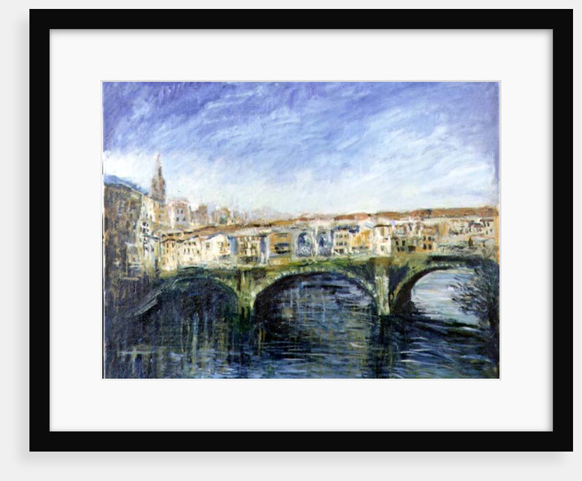 The Ponte Vecchio, Florence, 1995 by Patricia Espir