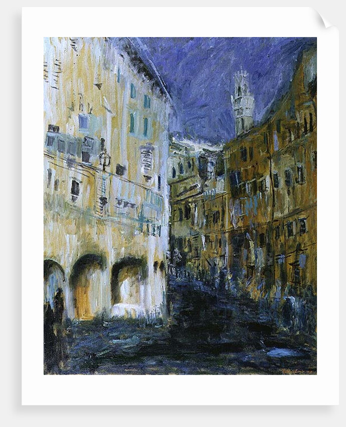 An Alleyway in Florence, 1995 by Patricia Espir