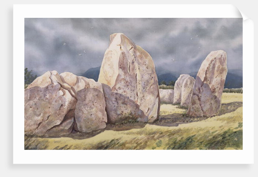 Stones of Castlerigg, Cumbria, 1984 by Evangeline Dickson