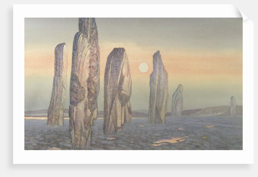 Spirits of Callanish, Isle of Lewis, 1987 by Evangeline Dickson