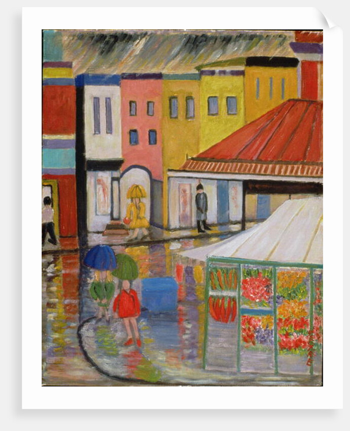 Spring Rain, Bywood Market by Patricia Eyre