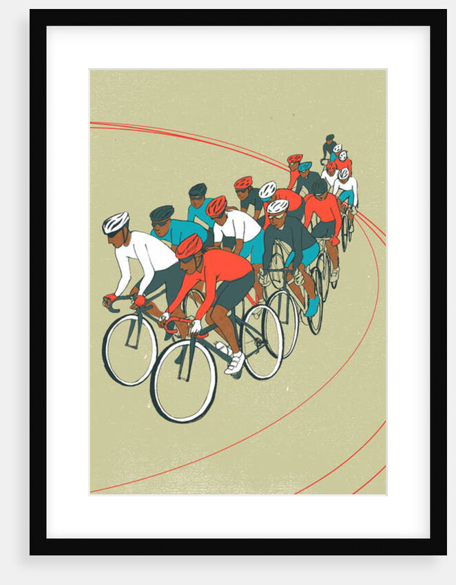 Bike Race, 2014 by Eliza Southwood