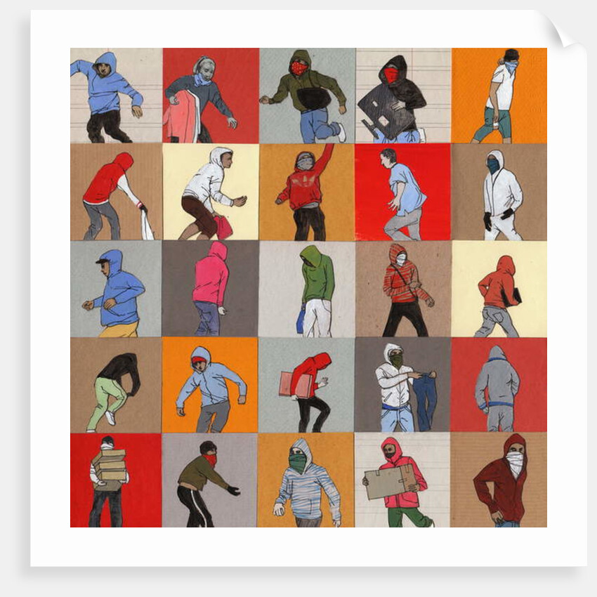 Rioters, 2014 by Eliza Southwood