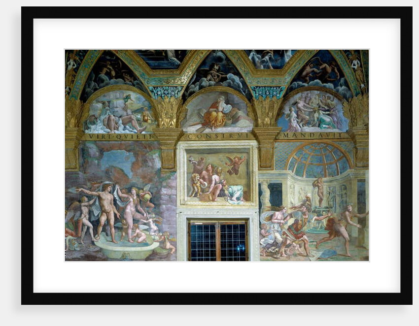 Depictions of the Divine Loves, Sala di Psiche, 1525-35 by Giulio Romano