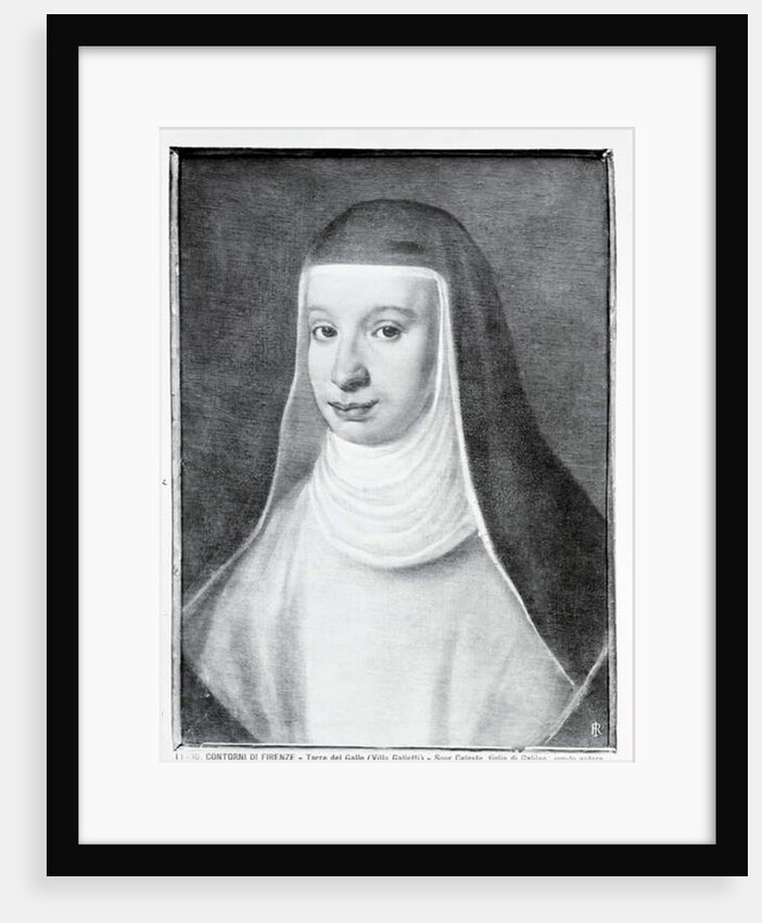 Sister Celeste, daughter of Galileo by Italian School